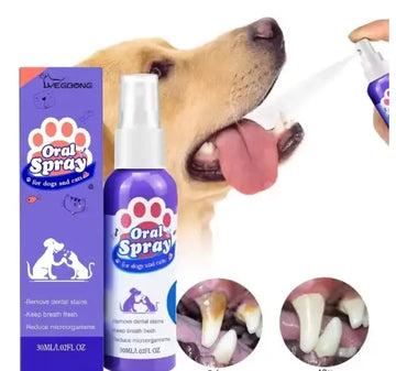 Set of 6 Pcs-Pet Tooth Cleaning Spray – Fresh Breath & Stain Removal for Dogs & Cats ($ 6.99/count) Hypersku