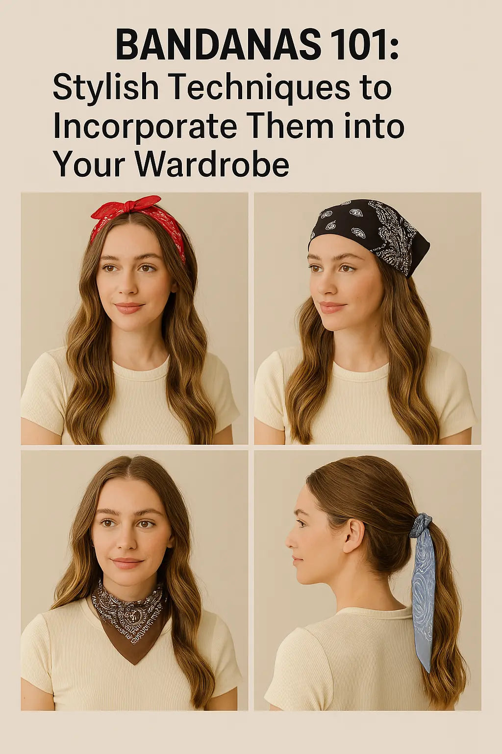 Bandanas 101: Stylish Techniques to Incorporate Them into Your Wardrobe - Shopbizz Wholesale