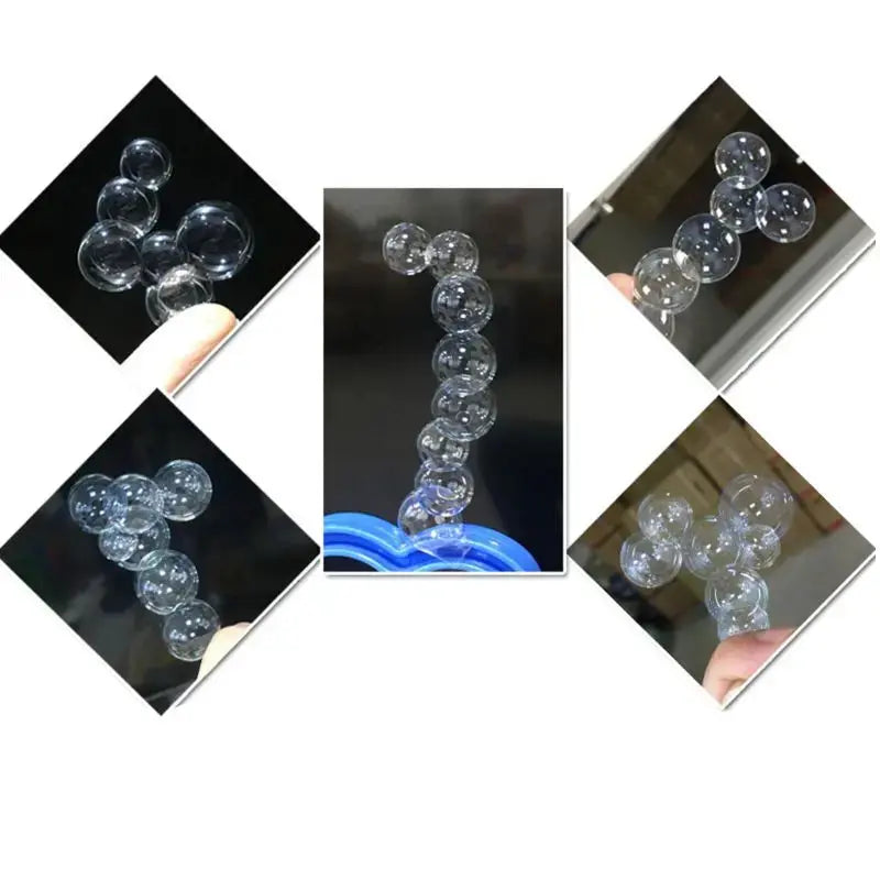 2022 6PCS Super Magic Bubble Soap Bottles Won't Burst Bubbles Blower Magic Toy Wedding Birthday Party Favors Bubbles Maker Kids Shopbizz Wholesale