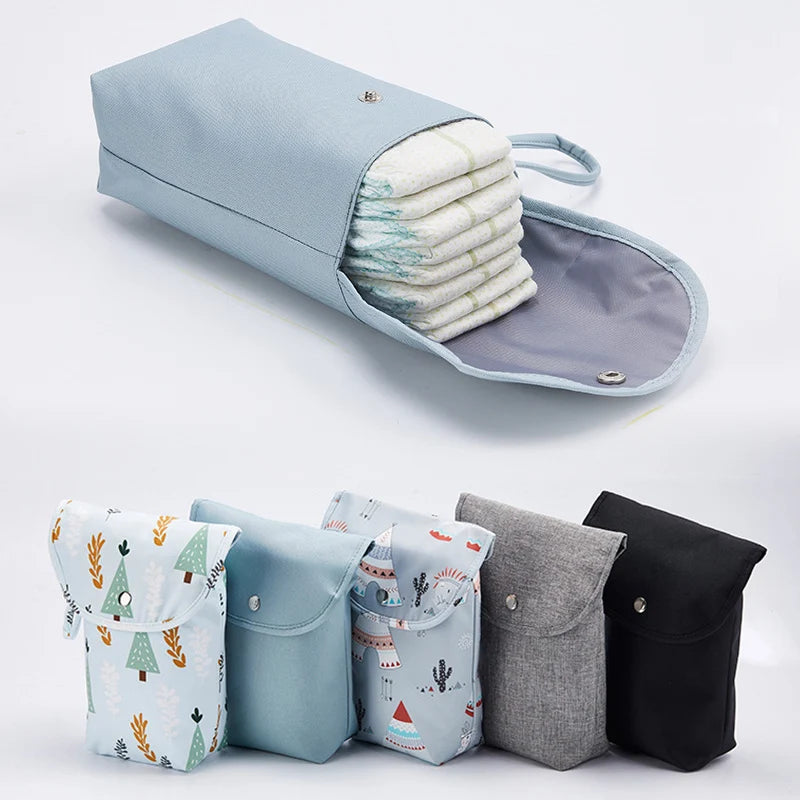 Set of 12-Piece Waterproof Baby Diaper Bag Set – Wholesale Price | Bulk Mommy Storage Bags ($ 5.41/count)