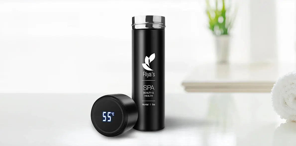 12 Pcs Set - Customized Temperature Display Bottles | Wholesale Bulk Deal ($ 24.99/count) Shopbizz Wholesale