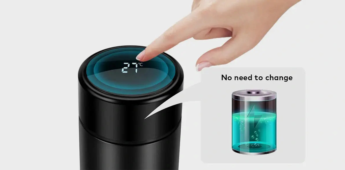 12 Pcs Set - Customized Temperature Display Bottles | Wholesale Bulk Deal ($ 24.99/count) Shopbizz Wholesale