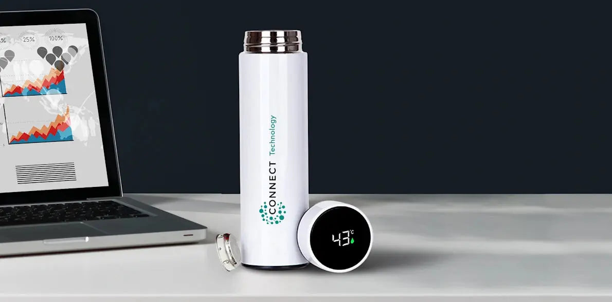 12 Pcs Set - Customized Temperature Display Bottles | Wholesale Bulk Deal ($ 24.99/count) Shopbizz Wholesale