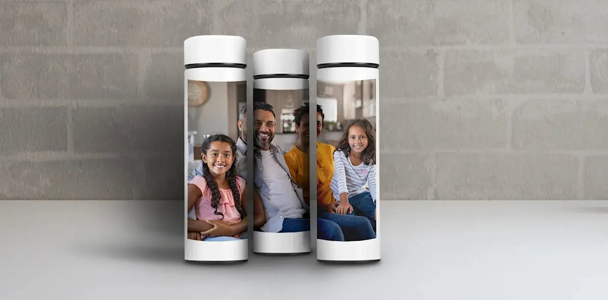 12 Pcs Set - Customized Temperature Display Bottles | Wholesale Bulk Deal ($ 24.99/count) Shopbizz Wholesale