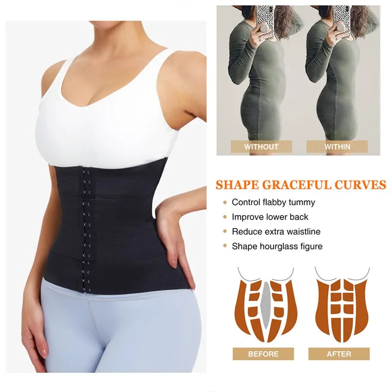 Waist Trainer Corset – Women's Shapewear for a Slimmer, Toned Figure