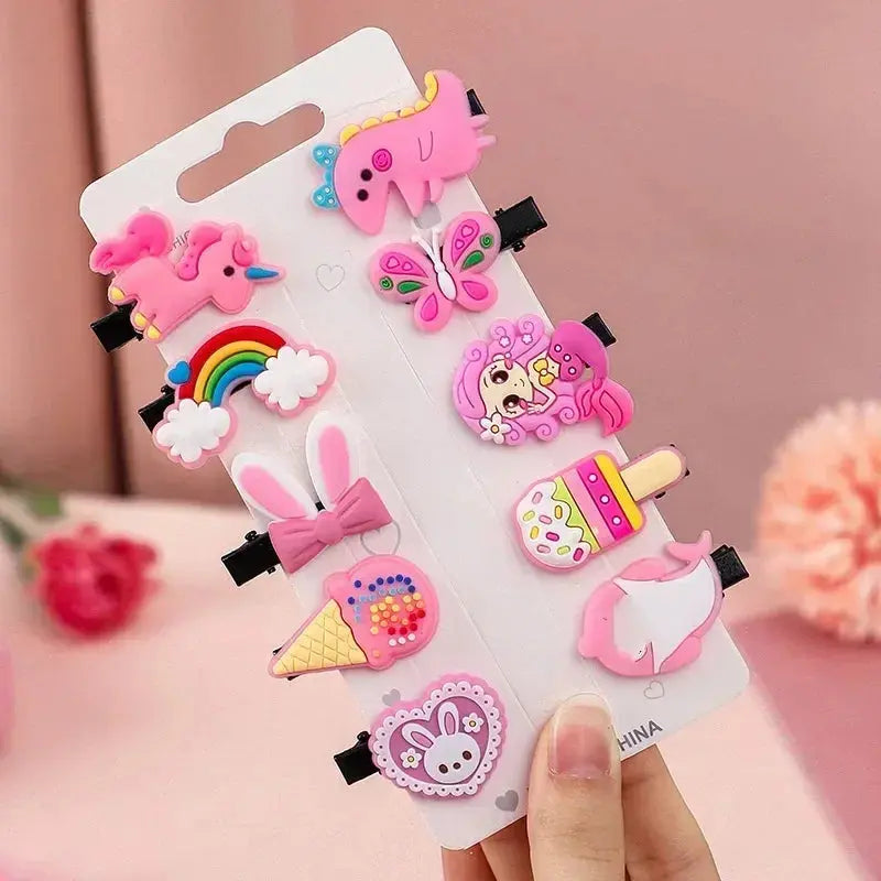 🎀 30PCS Cute Hair Accessories Set – Girls’ Hair Clips, Barrettes & Bands | Korean Style Kids Hair Jewelry Shopbizz Wholesale