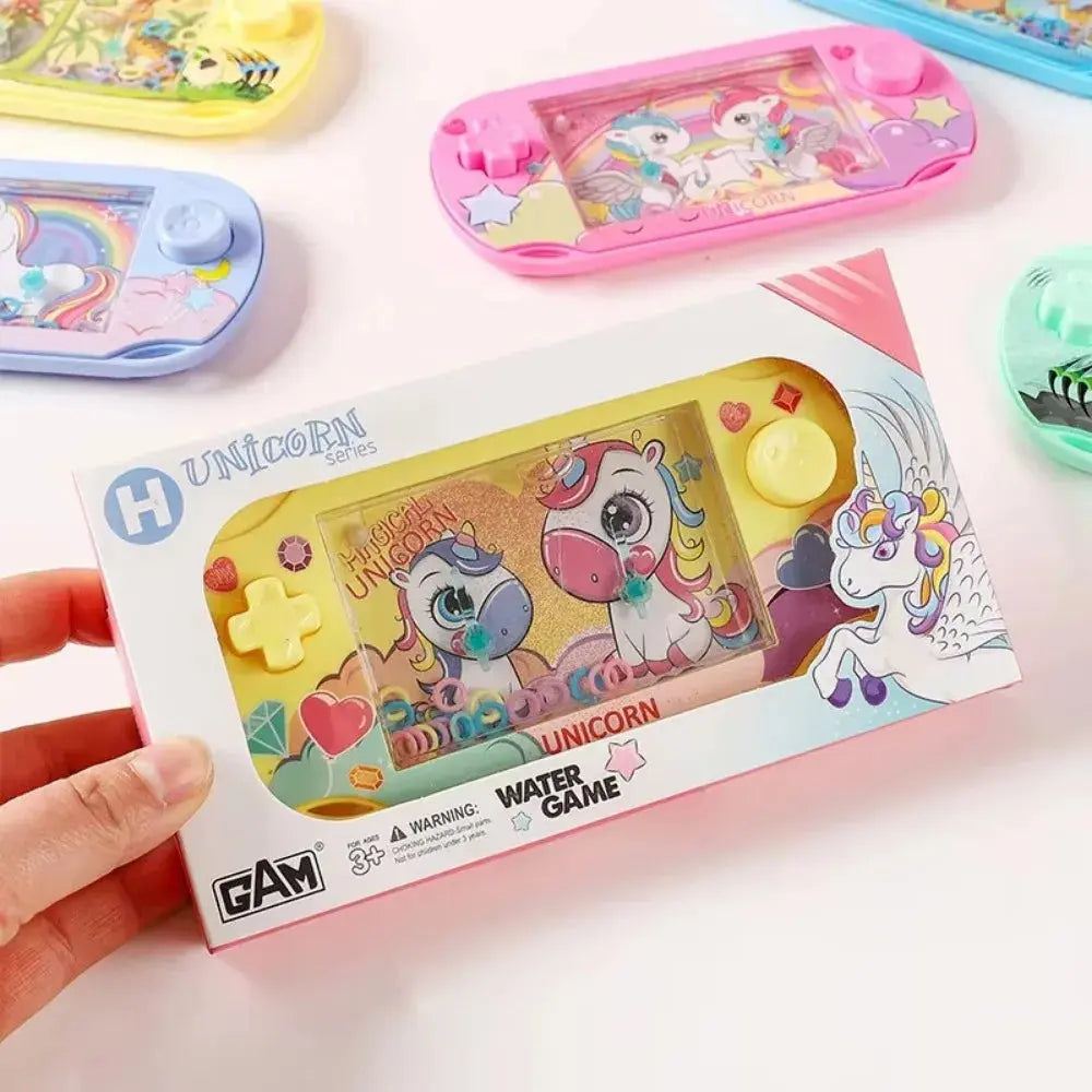 Handheld Game Console Water Set Circle Game Intellectual Toy Creative Cartoon Style Fun Party Games for Children Birthday Gift Shopbizz Wholesale