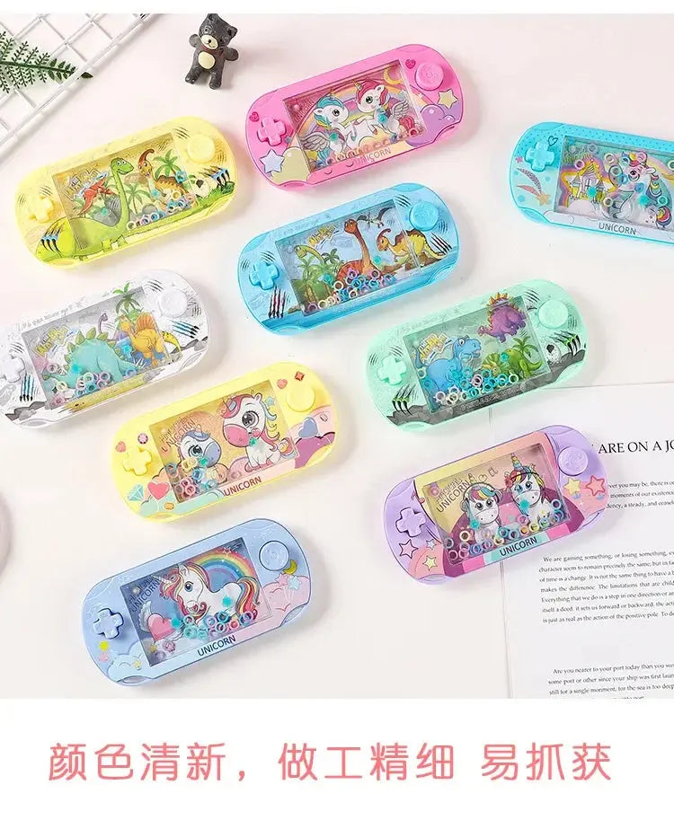 Handheld Game Console Water Set Circle Game Intellectual Toy Creative Cartoon Style Fun Party Games for Children Birthday Gift Shopbizz Wholesale