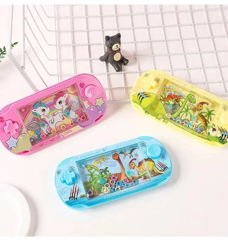 Handheld Game Console Water Set Circle Game Intellectual Toy Creative Cartoon Style Fun Party Games for Children Birthday Gift Shopbizz Wholesale