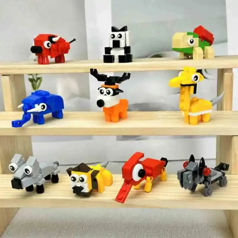 Creative Expert Mini Insects Animal Model Building Block Butterfly Bricks Model Educationa10 in 1 Kit Toy Birthday Gift for Kids Shopbizz Wholesale