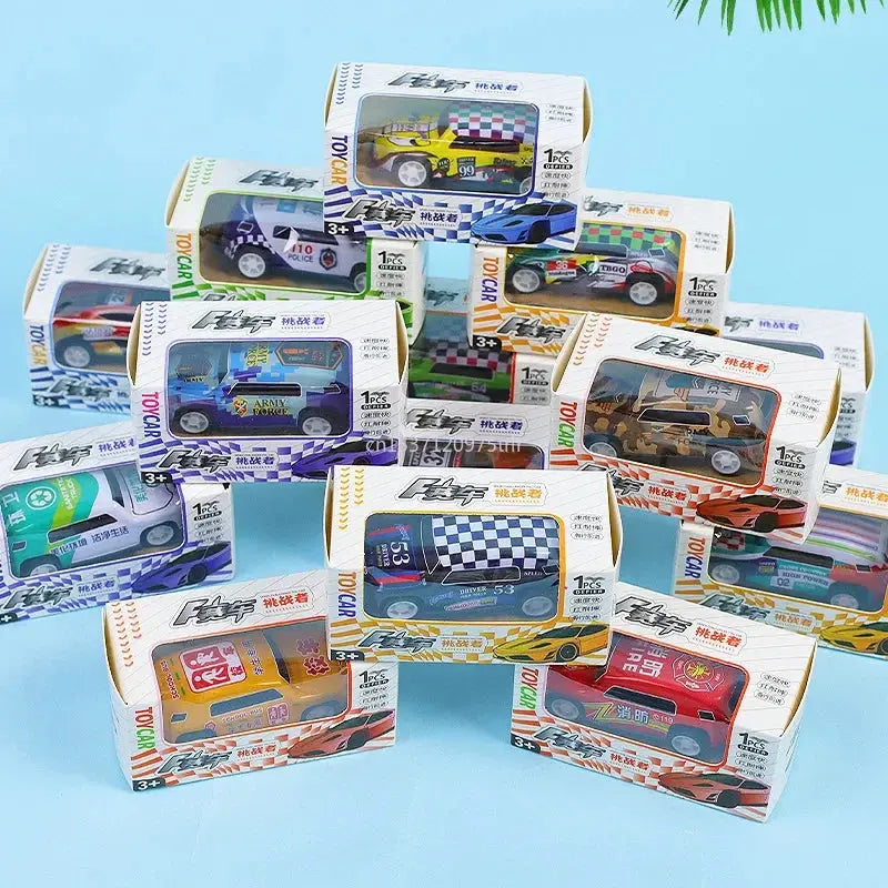 Children Stunt Car Model Alloy Body Pull Ejection Jumping Mini Cars Simulation Diecast Vehicle Collectible Toys for Kids Gift Shopbizz Wholesale