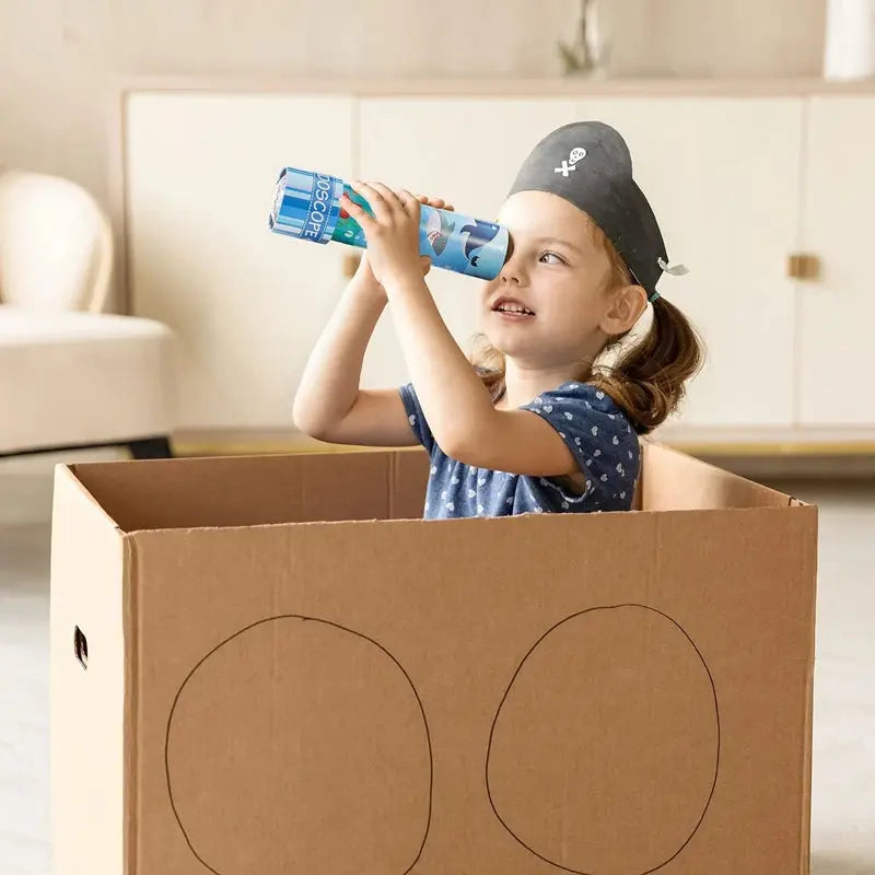 🌀 5PCS Scalable Rotation Magic Kaleidoscope – Classic Retro Toy for Kids 🎨✨ Shopbizz Wholesale