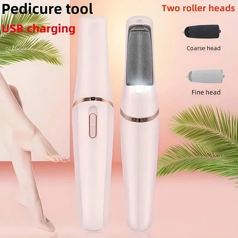 USB Electric Foot File | Pedicure Tool | Callus Remover for Smooth & Soft Feet