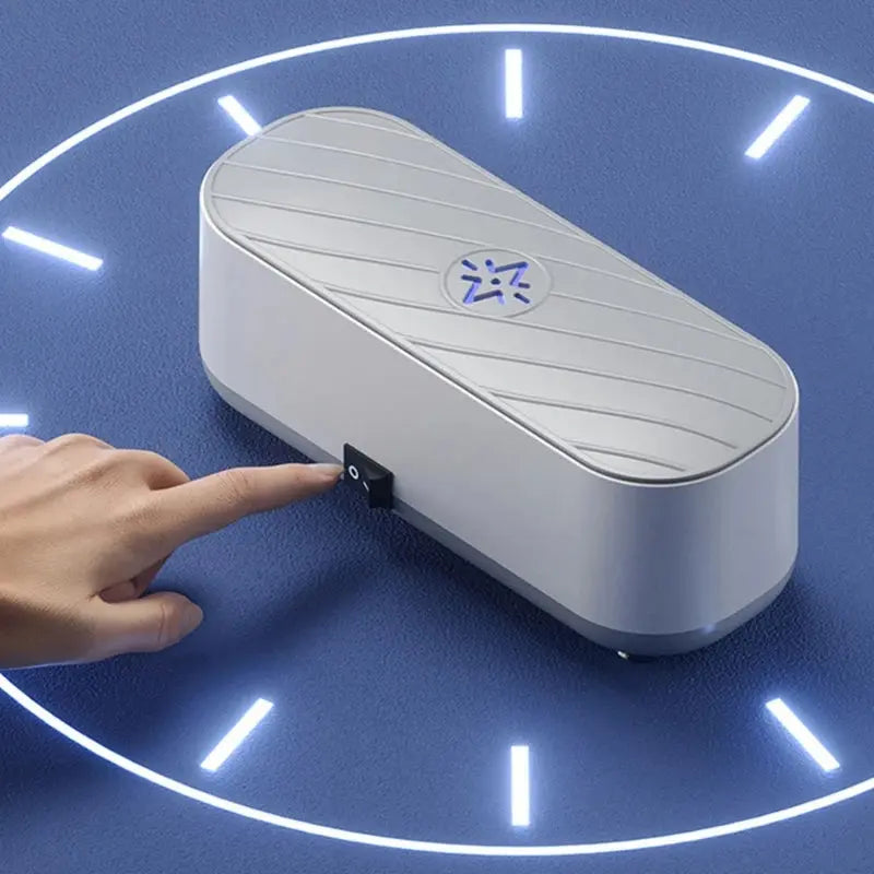 Portable Ultrasonic Jewelry Cleaner Low Noise Ultrasonic Cleaner Machine for Jewelry,Ring,Silver,Retainer,Eyeglass,Watch Shopbizz Wholesale