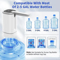 Water Bottle Pump for 5 Gallon Water Bottle Dispenser Pump Automatic Drinking Water Pump Portable Electric Water Dispenser Shopbizz Wholesale