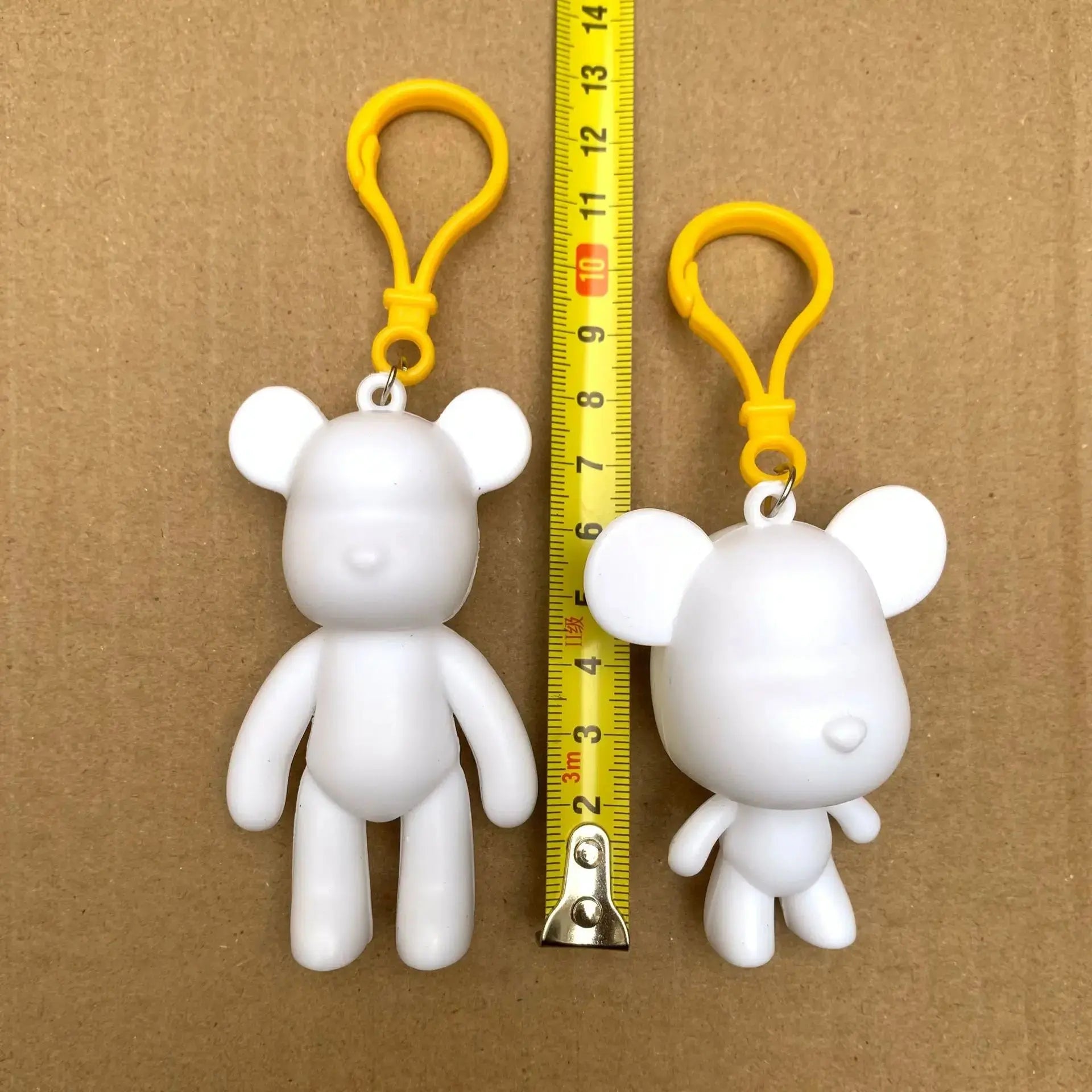 Fluid Bear Violent Bear DIY Keychain Gift Box Graffiti Fluid Bear Children's Graffiti DIY Material Pack Shopbizz Wholesale