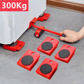 Furniture Moving Transport Roller Set Removal Lifting Moving Tool Set Wheel Bar Mover Moving Heavy Stuffs Device Hand Tool Shopbizz Wholesale