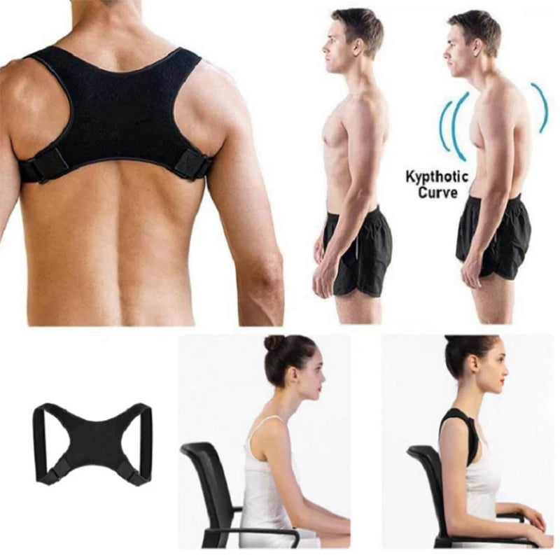 Adjustable Posture Corrector Medical Back Brace Shoulder Support Corrector Prevention Humpback Back Health Care