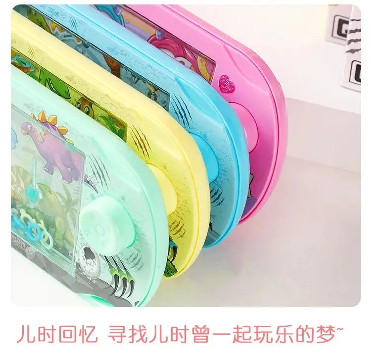 Handheld Game Console Water Set Circle Game Intellectual Toy Creative Cartoon Style Fun Party Games for Children Birthday Gift Shopbizz Wholesale
