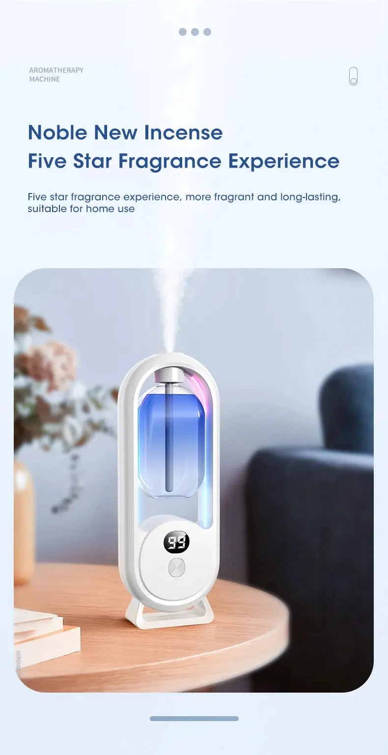 Automatic Home Fragrance Machine Essential Oil Diffuser Nebulizer Perfume Scent Machine for Kitchen and toilet deodorization Shopbizz Wholesale