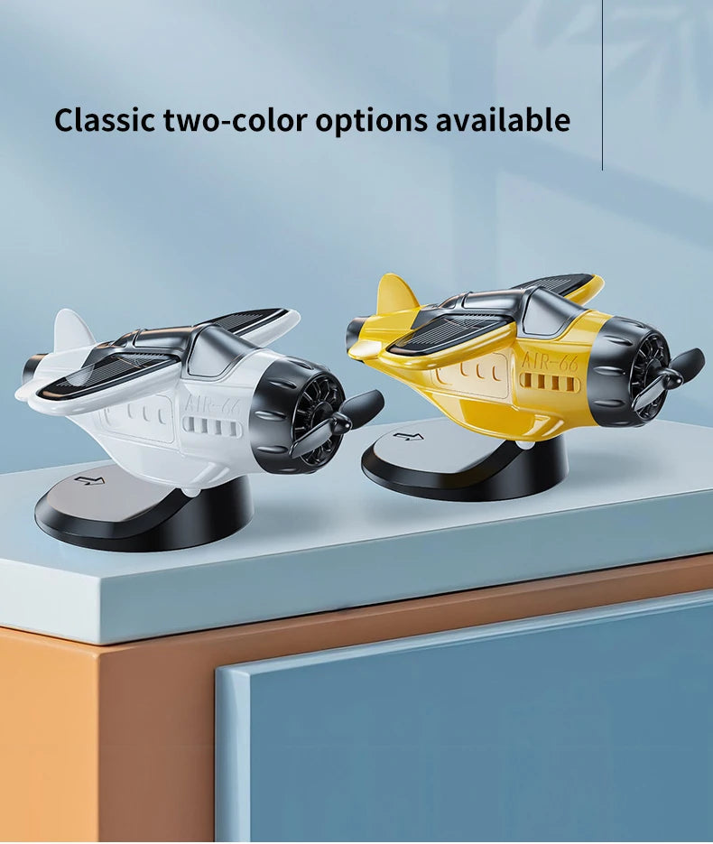Car mounted solar powered rotating airplane Shopbizz Wholesale