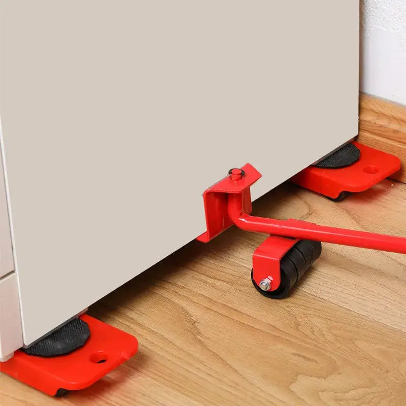 Furniture Moving Transport Roller Set Removal Lifting Moving Tool Set Wheel Bar Mover Moving Heavy Stuffs Device Hand Tool Shopbizz Wholesale