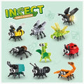 Creative Expert Mini Insects Animal Model Building Block Butterfly Bricks Model Educationa10 in 1 Kit Toy Birthday Gift for Kids Shopbizz Wholesale