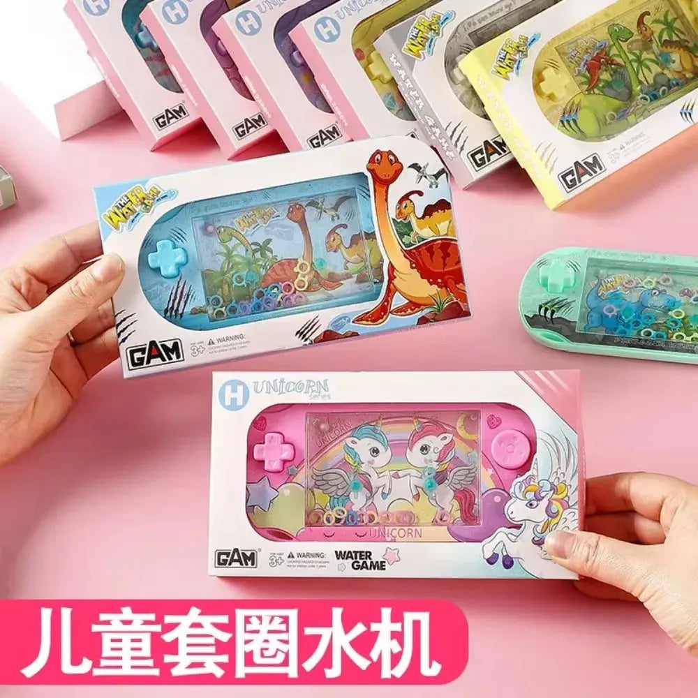 Handheld Game Console Water Set Circle Game Intellectual Toy Creative Cartoon Style Fun Party Games for Children Birthday Gift Shopbizz Wholesale