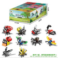 Creative Expert Mini Insects Animal Model Building Block Butterfly Bricks Model Educationa10 in 1 Kit Toy Birthday Gift for Kids Shopbizz Wholesale