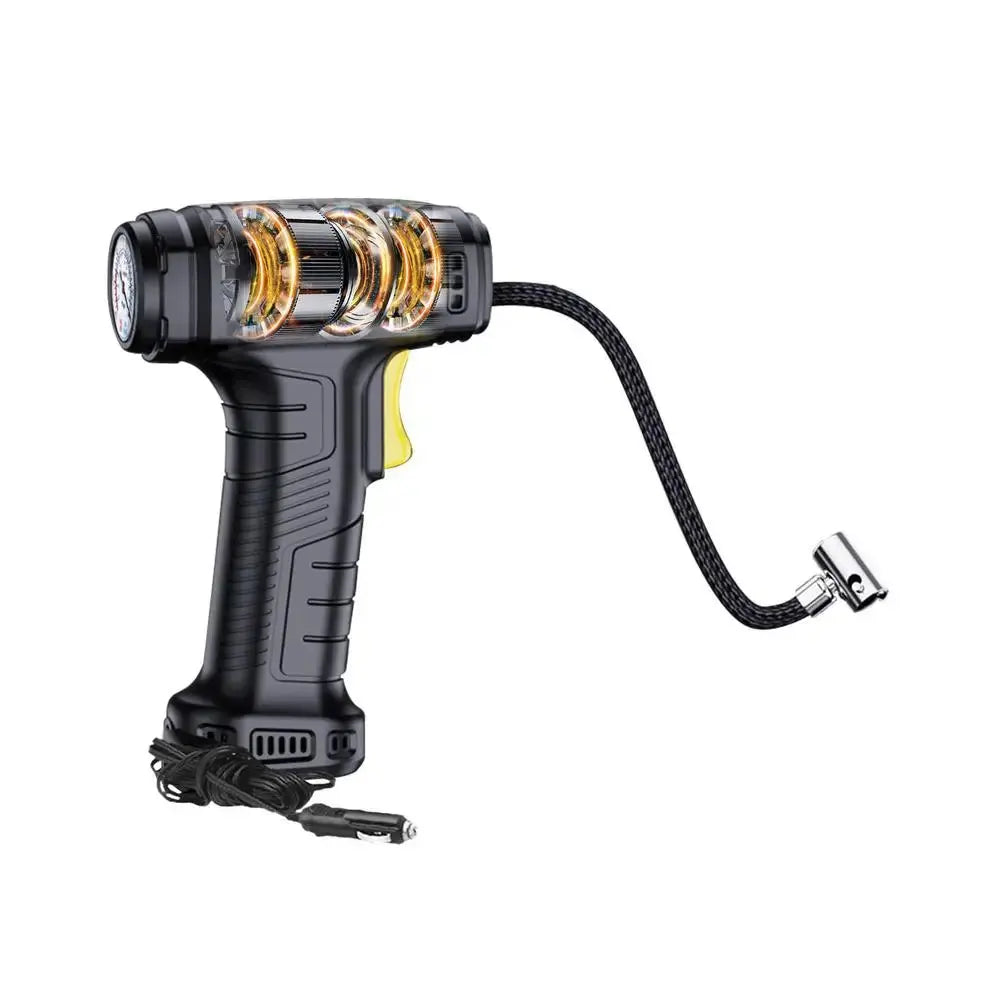 Portable Wireless Car Inflatable Pump 120W Electric Vehicle Tire Inflator Handheld Automobiles Air Compressor Car Accessories Shopbizz Wholesale