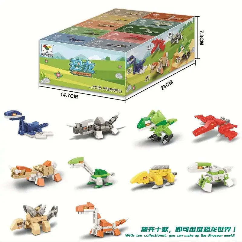 Creative Expert Mini Insects Animal Model Building Block Butterfly Bricks Model Educationa10 in 1 Kit Toy Birthday Gift for Kids Shopbizz Wholesale
