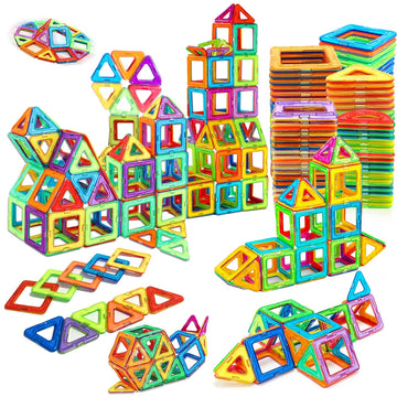 60 pcs Magnetic Building Blocks DIY Magnets Toys medium size STEM Toys Construction Toys Learning Educational Magnet Toys