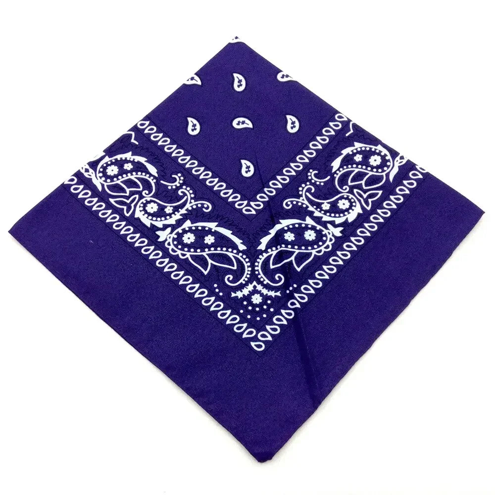 Set of 12 Pcs Paisley Print Bandana Set – Unisex Headbands, Face Masks, Wrist Wraps & Handkerchiefs ($1.65/count) Shopbizz Wholesale