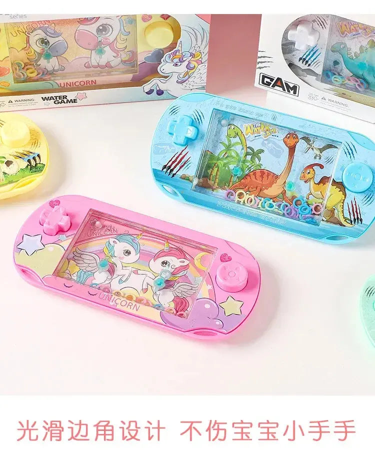 Handheld Game Console Water Set Circle Game Intellectual Toy Creative Cartoon Style Fun Party Games for Children Birthday Gift Shopbizz Wholesale