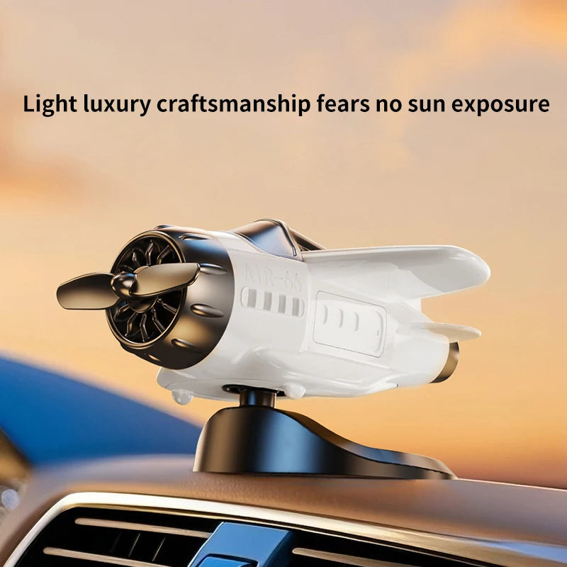 Car mounted solar powered rotating airplane Shopbizz Wholesale