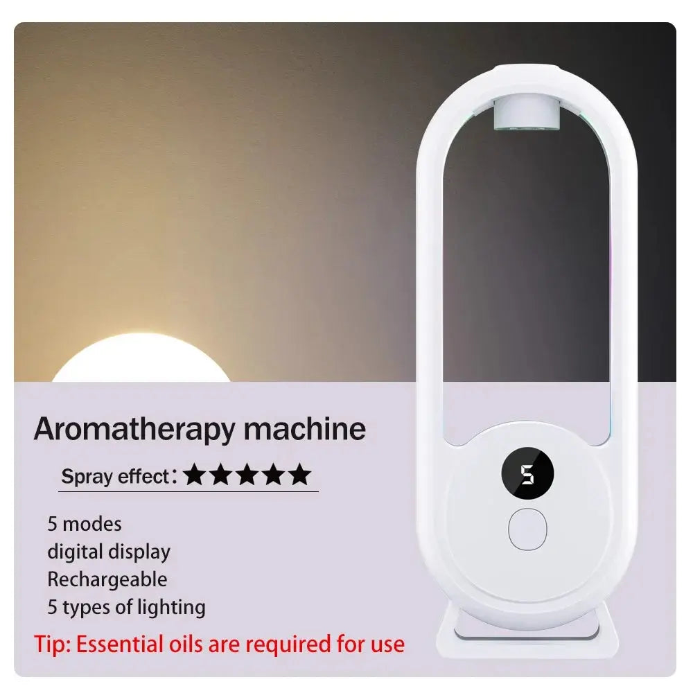 Automatic Home Fragrance Machine Essential Oil Diffuser Nebulizer Perfume Scent Machine for Kitchen and toilet deodorization Shopbizz Wholesale