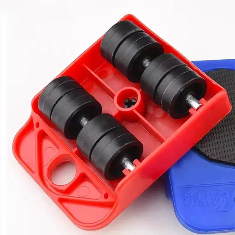 Furniture Moving Transport Roller Set Removal Lifting Moving Tool Set Wheel Bar Mover Moving Heavy Stuffs Device Hand Tool Shopbizz Wholesale