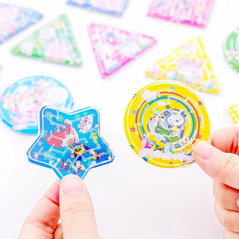 50PC Kids Birthday Party Gifts 20Types Rolling Ball Track Maze Game Easter Christmas Carnival Party Gift Piñata Filler Bulk Toys Shopbizz Wholesale