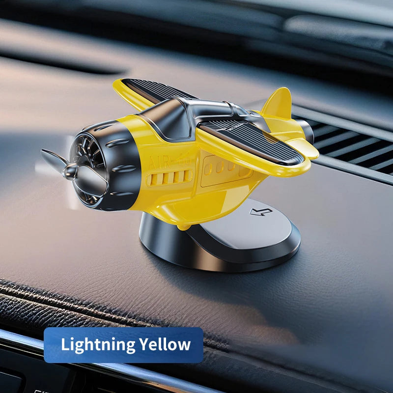 Car mounted solar powered rotating airplane Shopbizz Wholesale