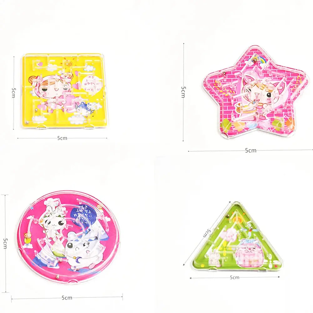 50PC Kids Birthday Party Gifts 20Types Rolling Ball Track Maze Game Easter Christmas Carnival Party Gift Piñata Filler Bulk Toys Shopbizz Wholesale