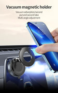 Folding Strong Magnet Magnetic Phone Holder 360° Rotation Desk Car Vacuum Suction Windshield Dashboard Mobile Holder 2025 Shopbizz Wholesale