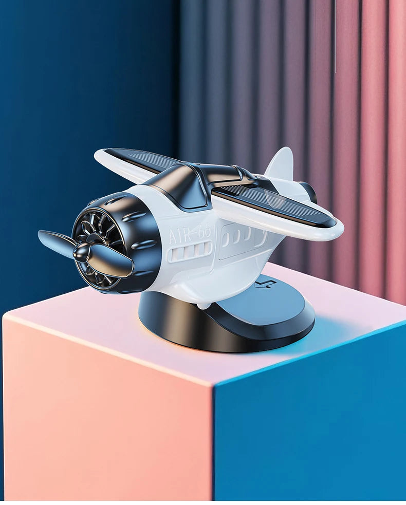 Car mounted solar powered rotating airplane Shopbizz Wholesale