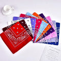 Set of 12 Pcs Paisley Print Bandana Set – Unisex Headbands, Face Masks, Wrist Wraps & Handkerchiefs ($1.65/count) Shopbizz Wholesale