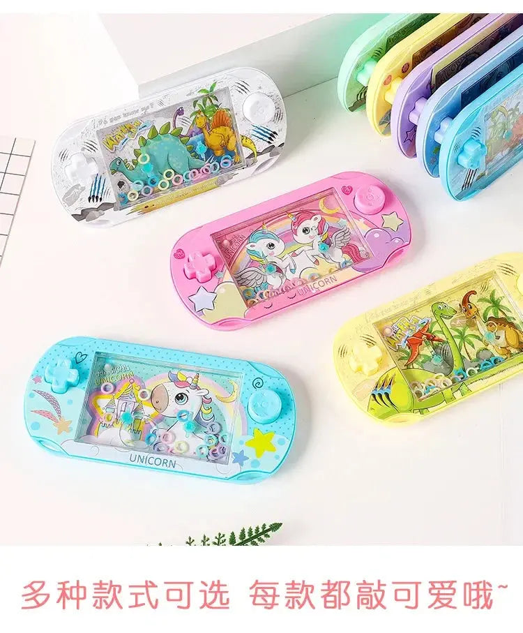 Handheld Game Console Water Set Circle Game Intellectual Toy Creative Cartoon Style Fun Party Games for Children Birthday Gift Shopbizz Wholesale