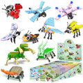 Creative Expert Mini Insects Animal Model Building Block Butterfly Bricks Model Educationa10 in 1 Kit Toy Birthday Gift for Kids Shopbizz Wholesale