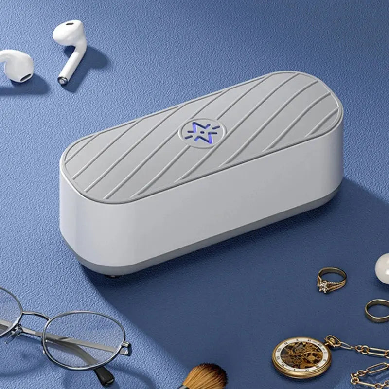 Portable Ultrasonic Jewelry Cleaner Low Noise Ultrasonic Cleaner Machine for Jewelry,Ring,Silver,Retainer,Eyeglass,Watch Shopbizz Wholesale