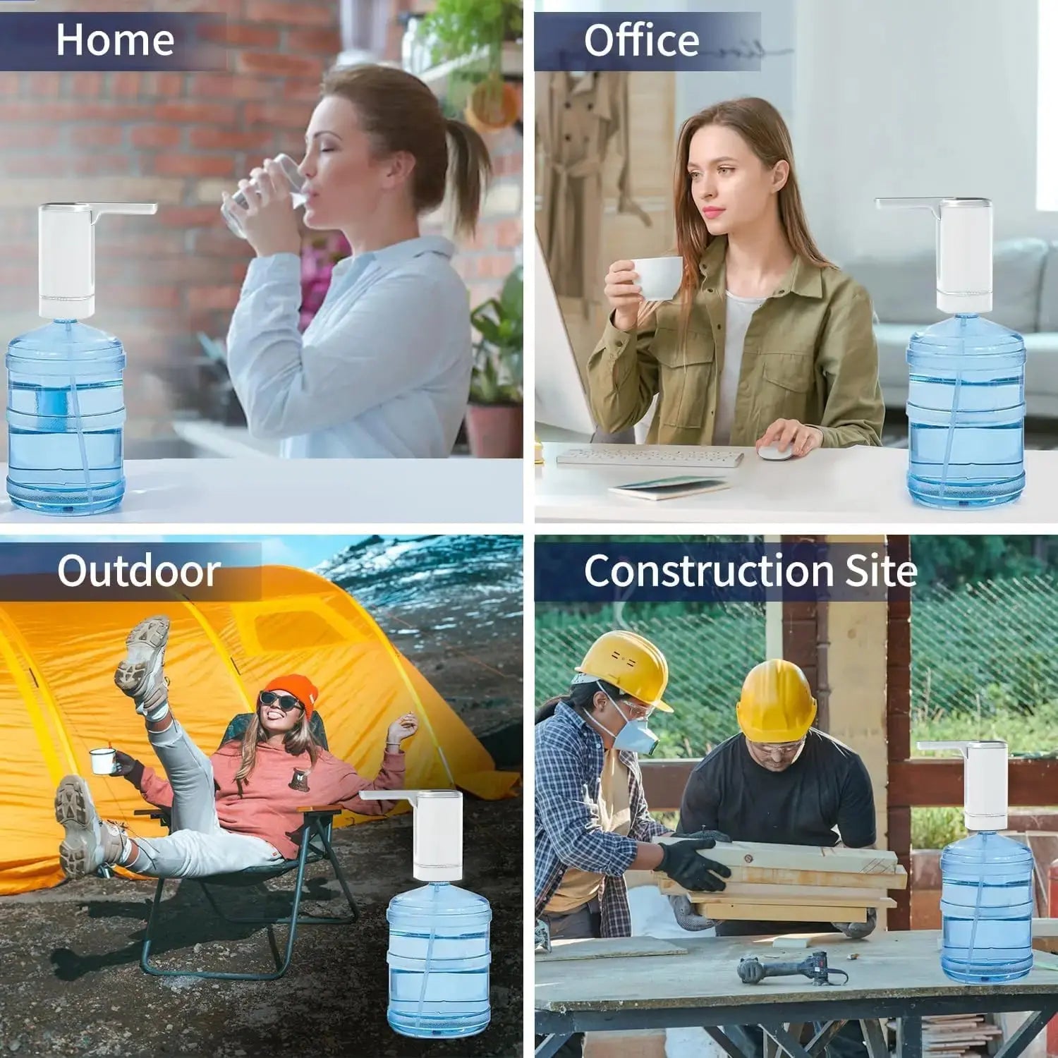 Water Bottle Pump for 5 Gallon Water Bottle Dispenser Pump Automatic Drinking Water Pump Portable Electric Water Dispenser Shopbizz Wholesale