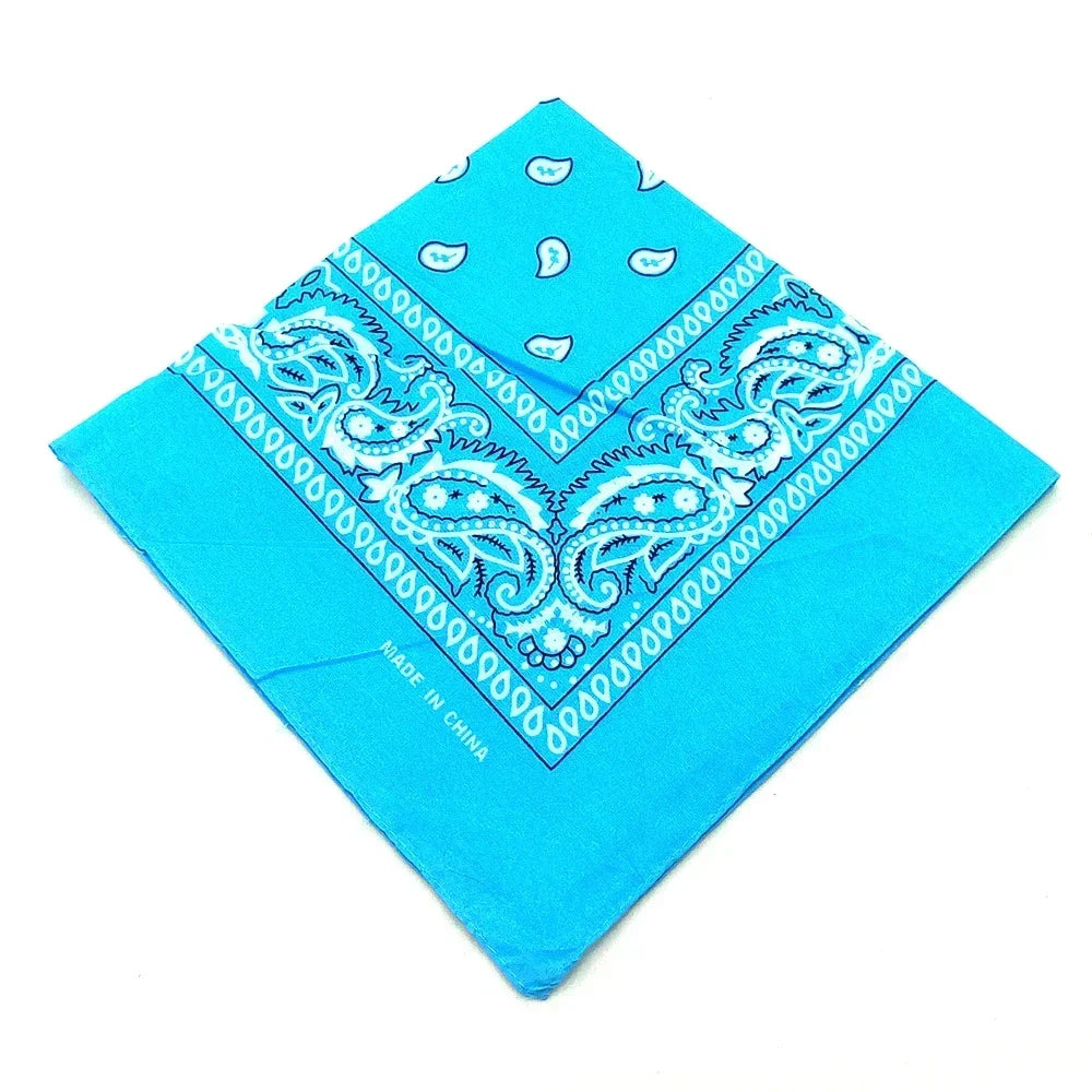 Set of 12 Pcs Paisley Print Bandana Set – Unisex Headbands, Face Masks, Wrist Wraps & Handkerchiefs ($1.65/count) Shopbizz Wholesale