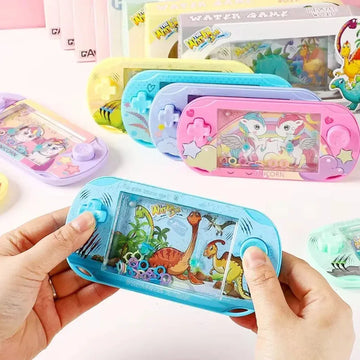 Handheld Game Console Water Set Circle Game Intellectual Toy Creative Cartoon Style Fun Party Games for Children Birthday Gift Shopbizz Wholesale