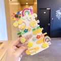 14PCS Girls Sweet Hair Clip Rainbow Fruit Lovely Hair Accessories Headwear Hairpins Cute Cartoon Hair Bands Headdress Barrettes Shopbizz Wholesale